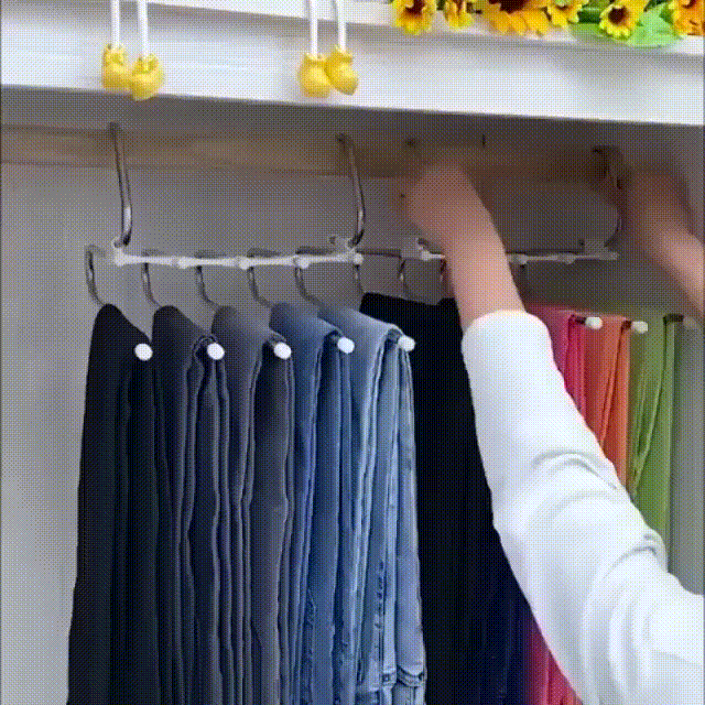מתלה בגדים מתקפל פרקטי – סדר מושלם בארון