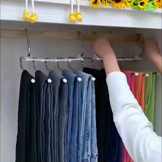 מתלה בגדים מתקפל פרקטי – סדר מושלם בארון
